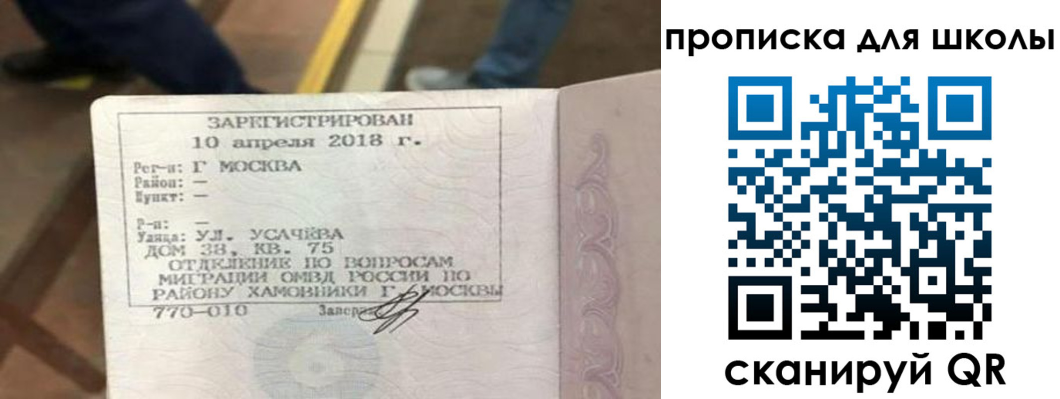 где прописаться в Звенигово